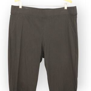 Liverpool Ponte Trouser Legging 16 Pull-On Black Faux-Pockets XM2200LBB